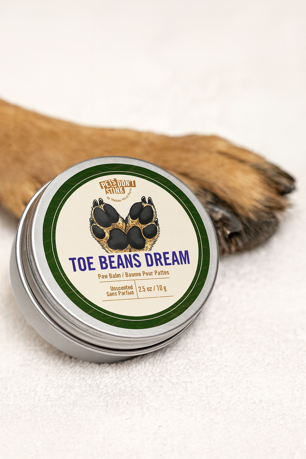 Toe Beans Dream Paw Balm 2.5oz – Walton Wood Farm