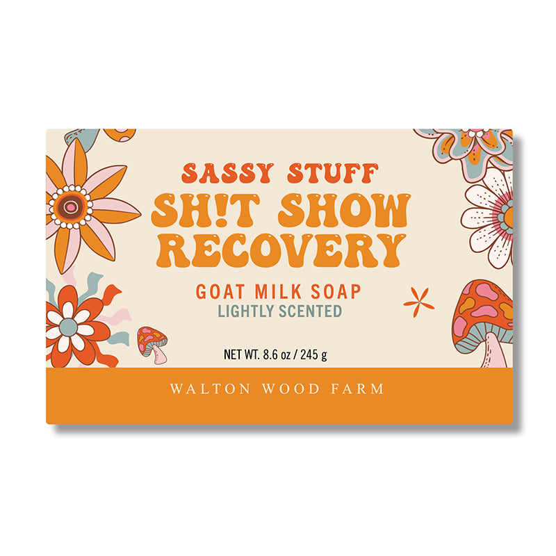 Sh!t Show Recovery Goat Milk Bar Soap 8.6oz