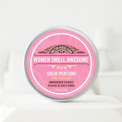 WOMEN SMELL AWESOME SOLID PERFUME 2.5oz