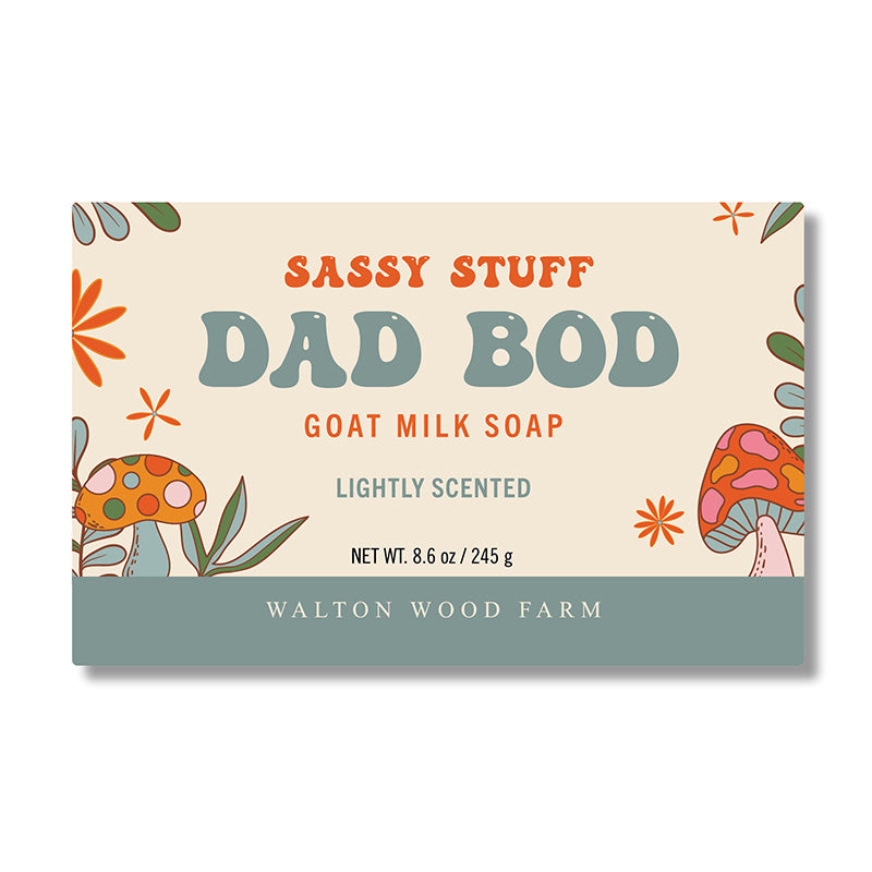 Dad Bod Goat Milk Bar Soap 8.6oz