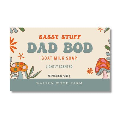 Dad Bod Goat Milk Bar Soap 8.6oz