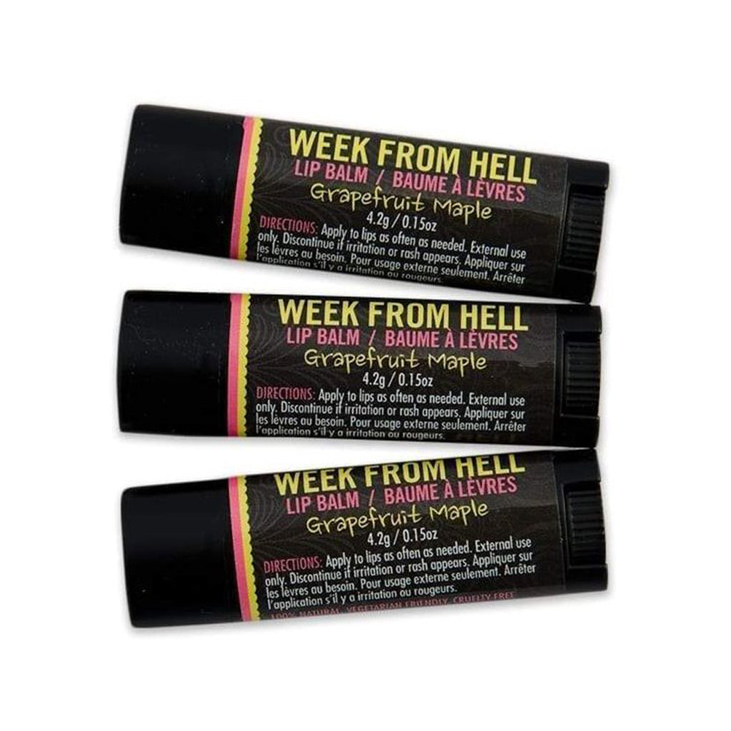 Week From Hell Lip Balm 3 Pack