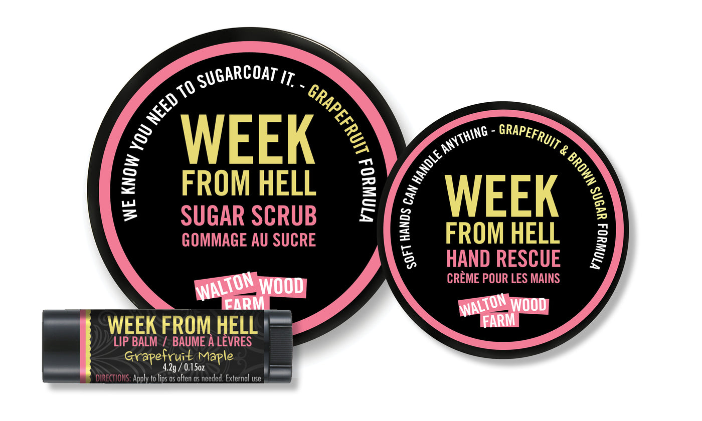 Week From Hell Body & Lips Gift Set
